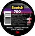 3M SCOTCH 700 Black Electrical Tape (19mm X 20M)  * 1包10卷