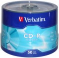 VERBATIM CD-R 700MB 52X 50PK 