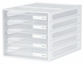 樹德 SHUTER DD-1205 桌上型文件櫃(A4) 白色
