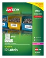 Avery 61533 Durable ID Labels, TrueBlock Technology, Permanent Adhesive, 2/3” x 1-3/4”, 3,000 Labels (61533)