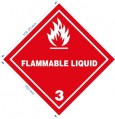 3類 FLAMMABLE LIQUID 標貼 (每包100個)