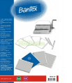 Bantex 16150-07 A4 無孔10級索引-5套