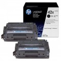 HP 42X 黑色 LaserJet 碳粉盒 (Q5942XD) (Twin Pack)