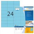 4408-德國 Herma A4/100 藍色標籤 Special Blue Label 70 x 37 mm (24/2400)