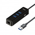 Netac WF12 USB3.0 轉 USB3.0 & RJ45 集線器