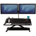Fellowes Lotus DX Sit-Stand Workstation Desk (BLACK) 8081001