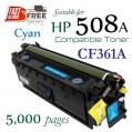 Monster HP 508A Cyan (CF361A) 藍色代用碳粉 Toner 一支