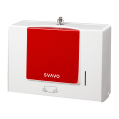 SVAVO  擦手紙巾盒VX786 (白加紅色)