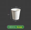 6安士 白色紙杯 1000個 / 箱