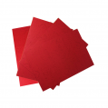 HOLLIES 480g 單面皮紋紙(紅色) Fancy paper-red 50張/包