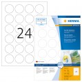 4476 Herma Premium A4/100 張裝 Round Label ∅40 mm Circle (24 個)