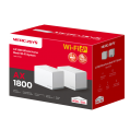 MERCUSYS Halo H70X AX1800 完整家庭 WiFi 6 系統 (2-pack)