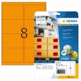 5145-德國 Herma A4/20 螢光橙色標籤 Special Luminious Orange Label 99.1x67.7mm (8/160)