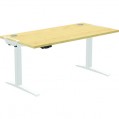 Fellowes Levado Height Adjustable Desk 180 x 80 Maple