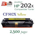 Monster HP CF502X (202X) Yellow 黄色代用碳粉 Toner