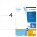 4676 Herma Premium A4/100 張裝 label 105 x 148 mm (4 格)