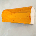 SVAVO 雙筒小捲紙巾盒V-7301 (透明黃色)