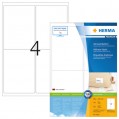 4250 Herma Premium A4/100 張裝 label 99.1 x 139 mm (4格)