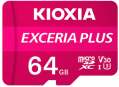 KIOXIA Exceria Plus UHS-I SDXC 記憶卡  64/128/256 GB