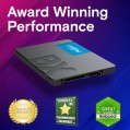 Crucial BX500 3D NAND SATA 2.5-inch SSD 240/500 GB   1/2 TB