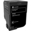 Lexmark CS720/CS725/CX725 Black Return Program Toner Cartridge 3K