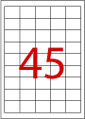 SMART LABEL 多用途A4標籤紙(白色) 2605 (38.1 x 29.6mm)歐洲製造 (100張裝)