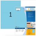 4403 - 德國 Herma A4 100 張裝藍色標籤 Special Label Blue 210x297mm (1/100)