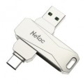 朗科 Netac U782C USB3.0+Type C USB 兩用鋅合金手指 32/64/128/256/512 GB