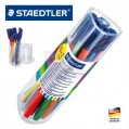 德國STAEDTLER施德樓334 PR12 12色水彩筆纖維筆頭EN71標準