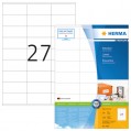 4450 Herma Premium A4/100 張裝 label 70 x 32 mm (27 格)