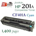 Monster HP 201A Cyan (1盒特惠裝) CF401A