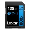 Lexar High-Performance 800x SDXC UHS-I Card Blue 系列 32/64/128/256 GB