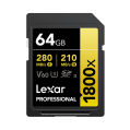 Lexar Professional 1800x SDXC UHS-II 記憶卡   64/128/256 GB