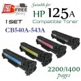 Monster HP 125A Colour (1套4個特惠裝) CB540A -543A