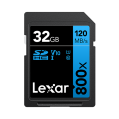 Lexar High-Performance 800x SDHC UHS-I 記憶卡 32/64/128/256 GB