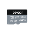 Lexar MicroSDXC 1066x UHS-I 記憶卡 連 Adapter 64/128/256/512 GB