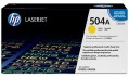 HP Color LaserJet 504A 黃色墨盒 (CE252A)