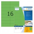 4259-德國 Herma A4/100 綠色標籤 Special Green Label 105 x 37 mm (16/1600)