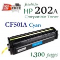Monster HP CF501A (202A) Cyan 青色代用碳粉 Toner