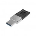 朗科 Netac US1 USB 3.0 Type-C 指紋/密碼加密手指 32/64/128/256 GB