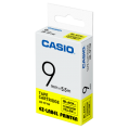 CASIO XR-9FYW 螢光標籤帶 螢光黃底黑字 (9mm X 5.5m)