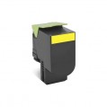 Lexmark 70C8HYE 708HYE Yellow High Yield Corporate Toner Cartridge 3K, CS310/CS410/CS510