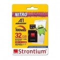 Strontium Nitro A1 UHS-I U1 Memory Card With Adapter  32/64/128/256 GB