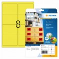 5144-德國 Herma A4/20 螢光黃色標籤 Special Luminious Yellow Label 99.1x67.7mm (8/160)