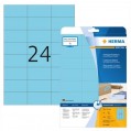 4468-德國 Herma A4/20 藍色標籤 Special Blue Label 70x 37 mm (24/480)