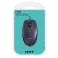 Logitech M100R 有線光學滑鼠