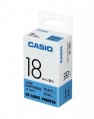 CASIO XR-18BU1 顏色標籤帶 (18mm) 藍底黑字