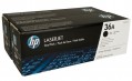 HP 36A 黑色原廠 LaserJet 碳粉盒孖裝 (CB436AD)