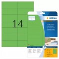5061-德國 Herma A4/20 綠色標籤 Special Green Label 105x42.3 mm (14/280)