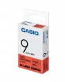 CASIO XR-9RD1 標籤帶 紅底黑字 (9mm X 8m)